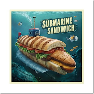 Sub Sandwich Posters and Art